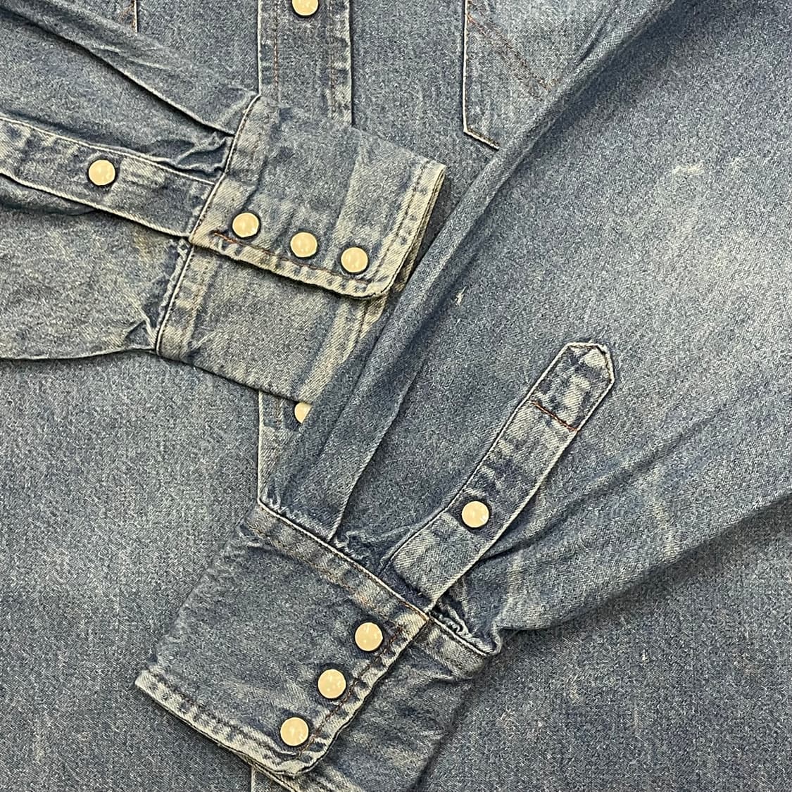 Wrangler 랭글러 웨스턴 데님 셔츠 상품이미지4