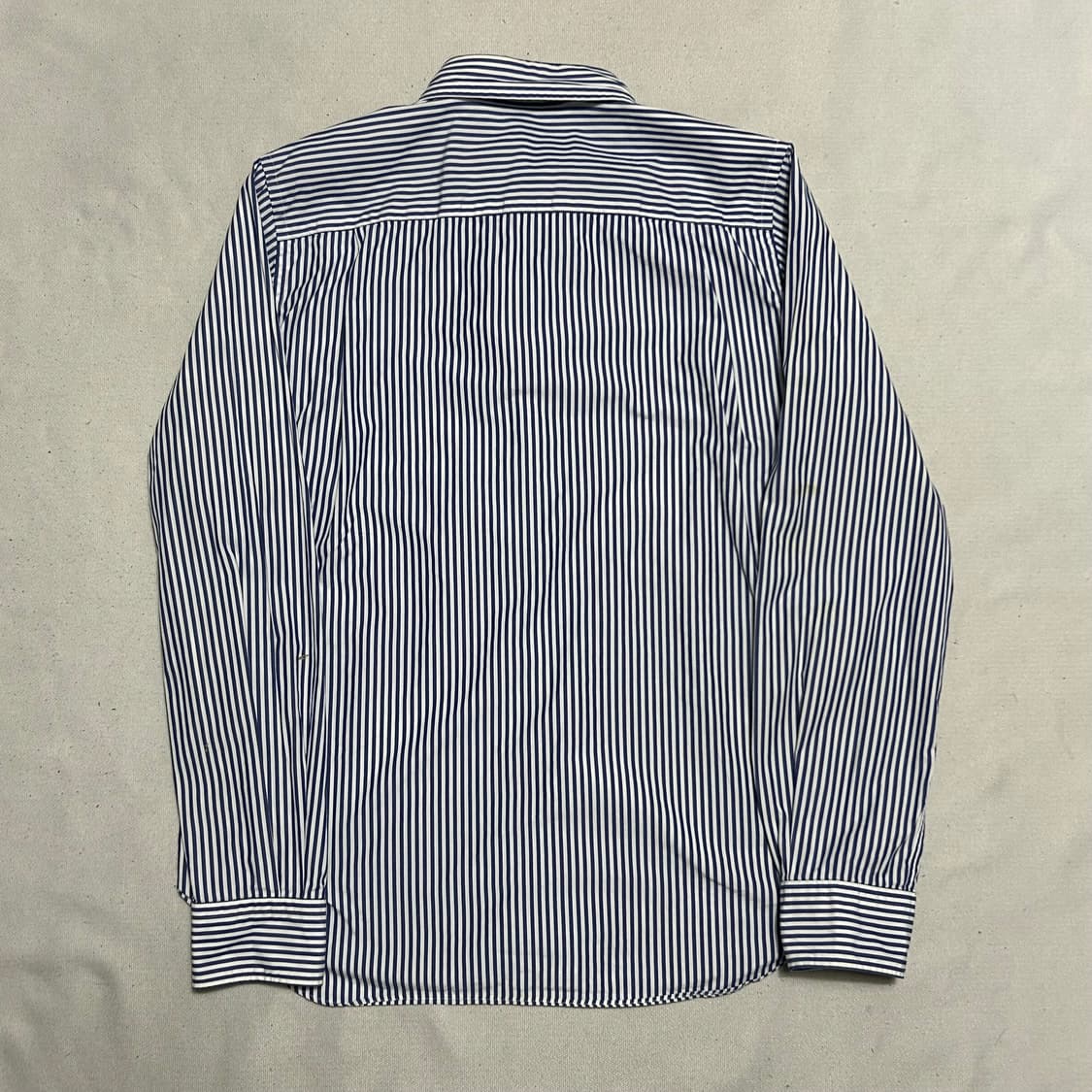 L 꼼데가르송 여성용 스트라이프 코튼 셔츠 상품이미지3