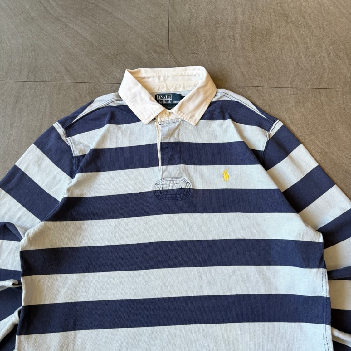 폴로 정품 스트라이프 럭비 티셔츠 럭비티 상품이미지3