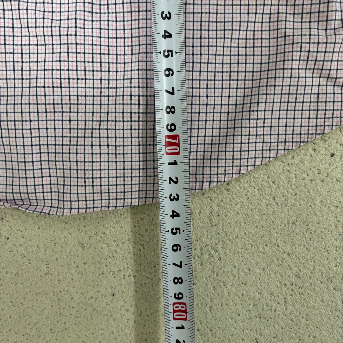 L 폴로랄프로렌 화이트 코튼 체크 셔츠 상품이미지8