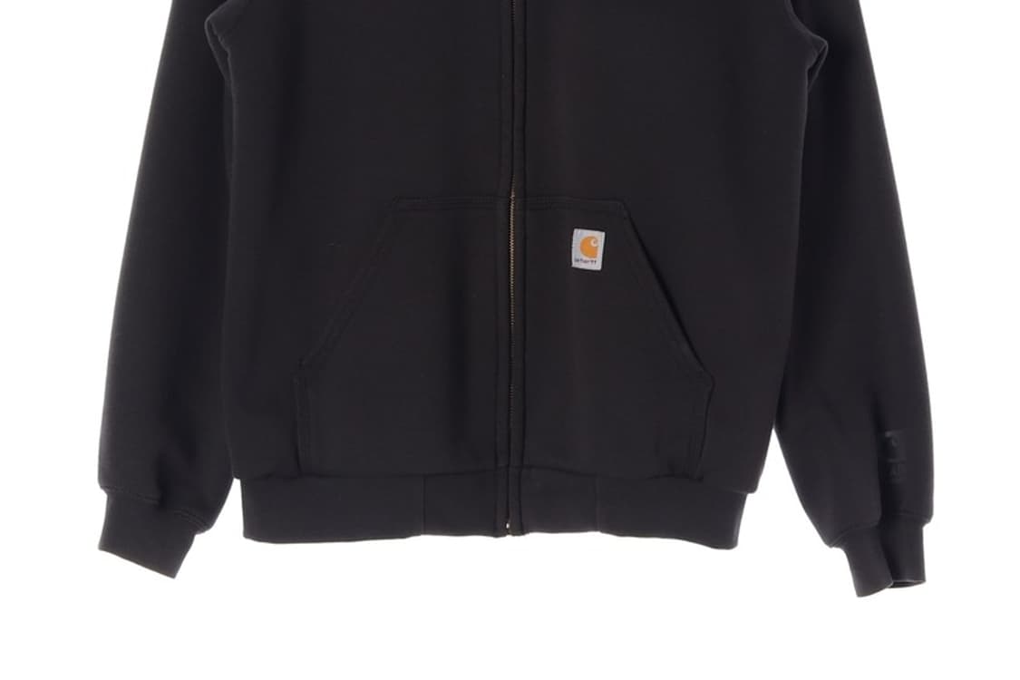 칼하트 블랙 후드 집업 헤비웨이트 S 상품이미지5