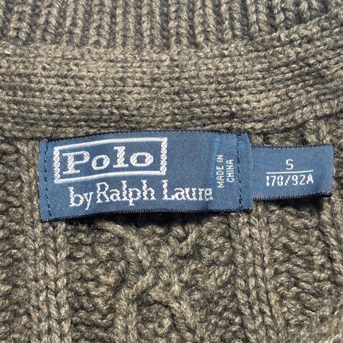 S 폴로랄프로렌 캐시미어 더플 버튼 니트 상품이미지4