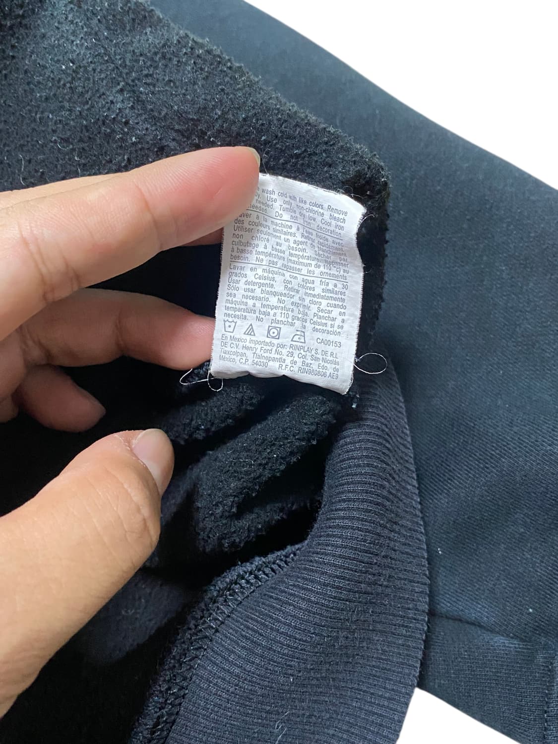 챔피온 x 슈프림 후드티 블랙 L 상품이미지5