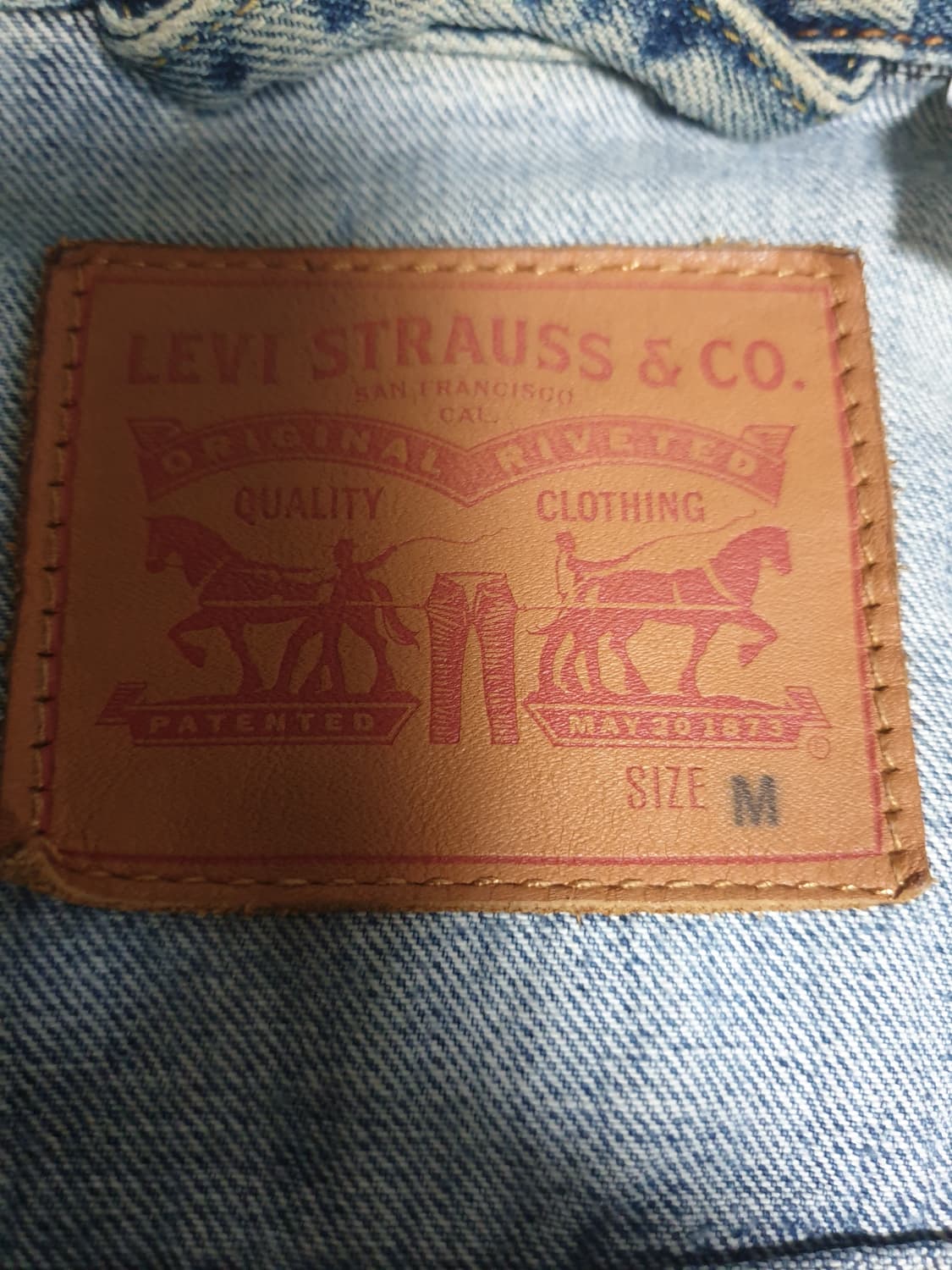 리바이스 오버핏 타입3 트러커 청자켓 라이트인디고 (M) 상품이미지4