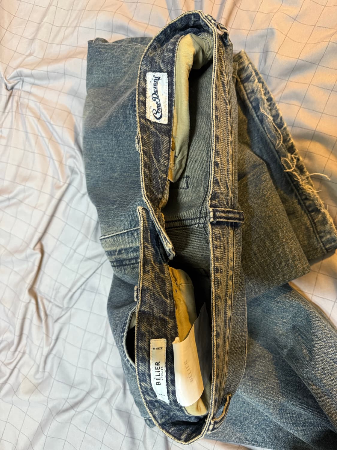 Belier true wide jeans(m) 상품이미지3