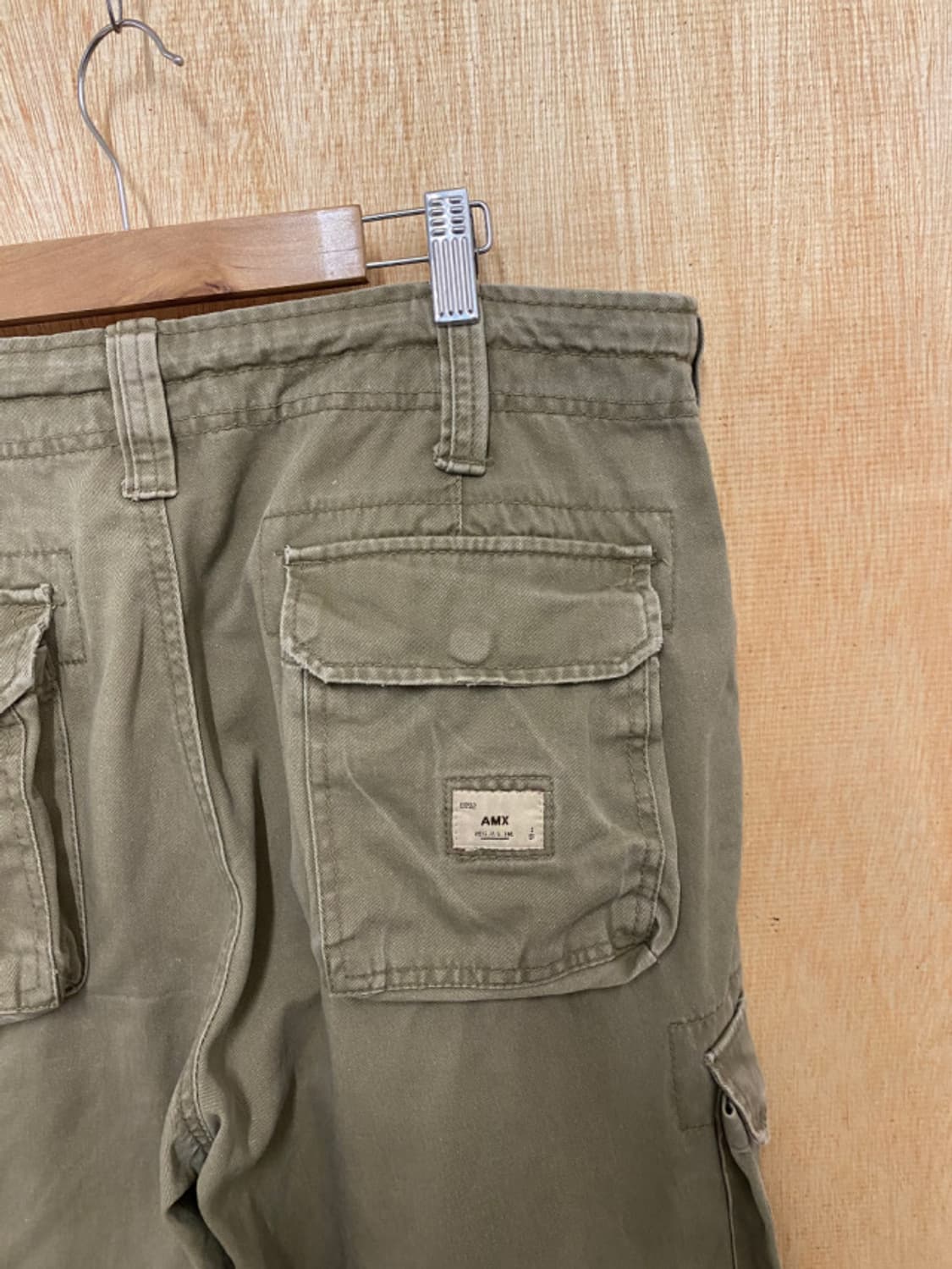 VTG wide double cargo pants 일본 빈티지 더블 카고 상품이미지8