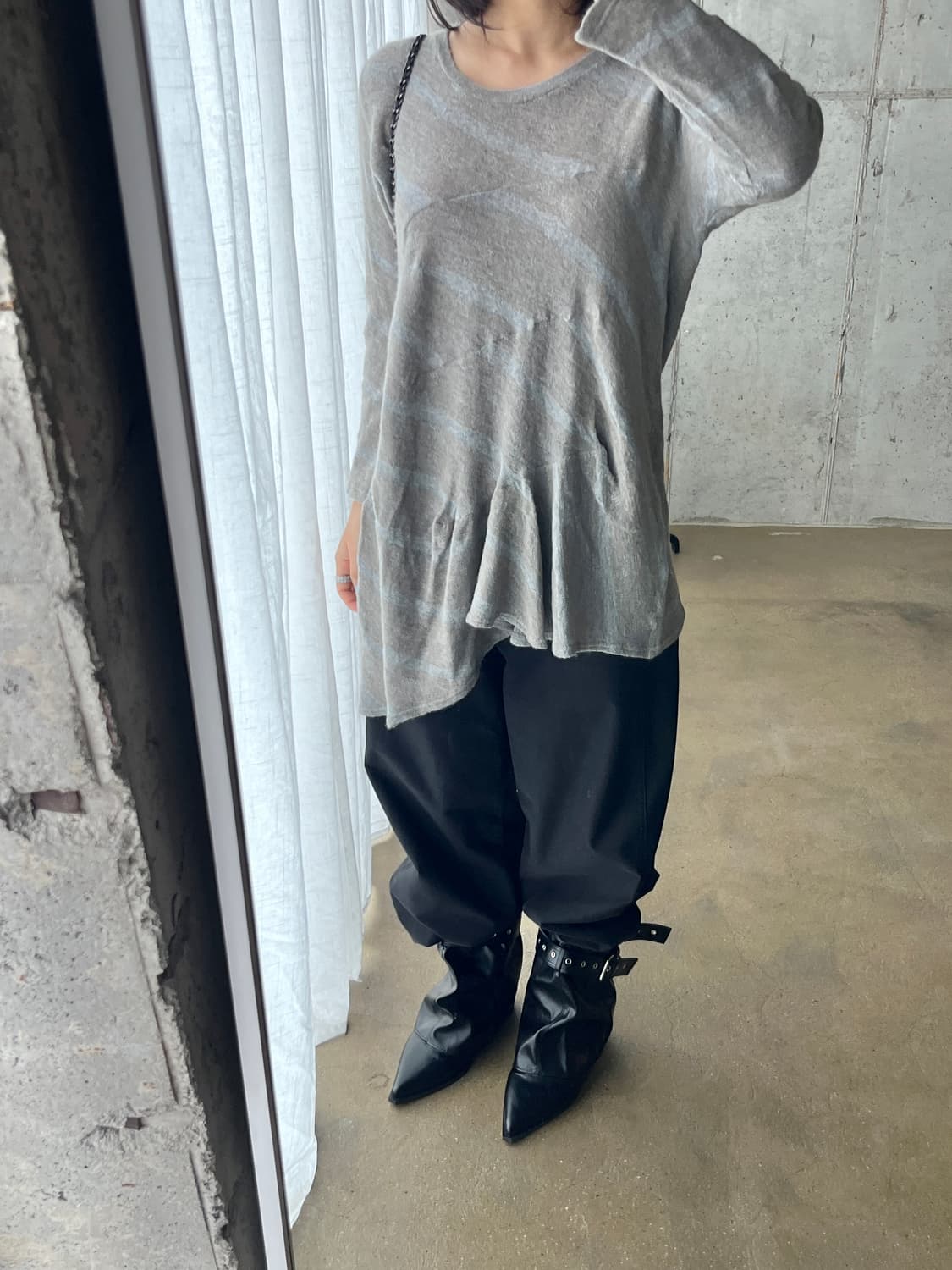 Gomme 고무 언발란스 탑 상품이미지3