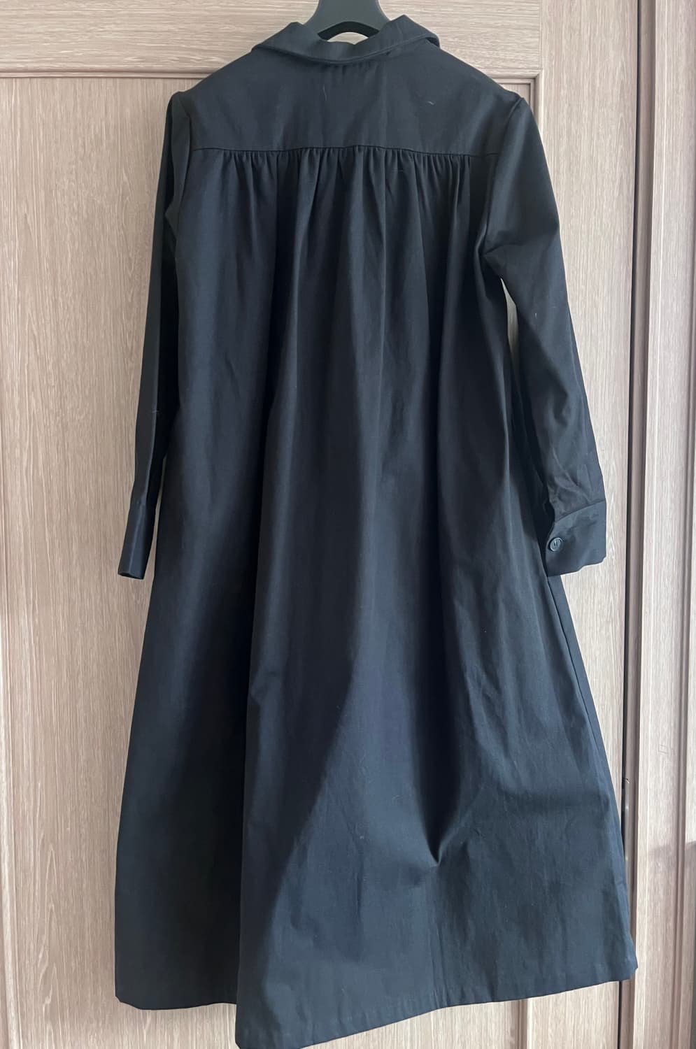 카미노 블랙 롱 셔츠 스커트 빈티지 스커트 치마 상품이미지3