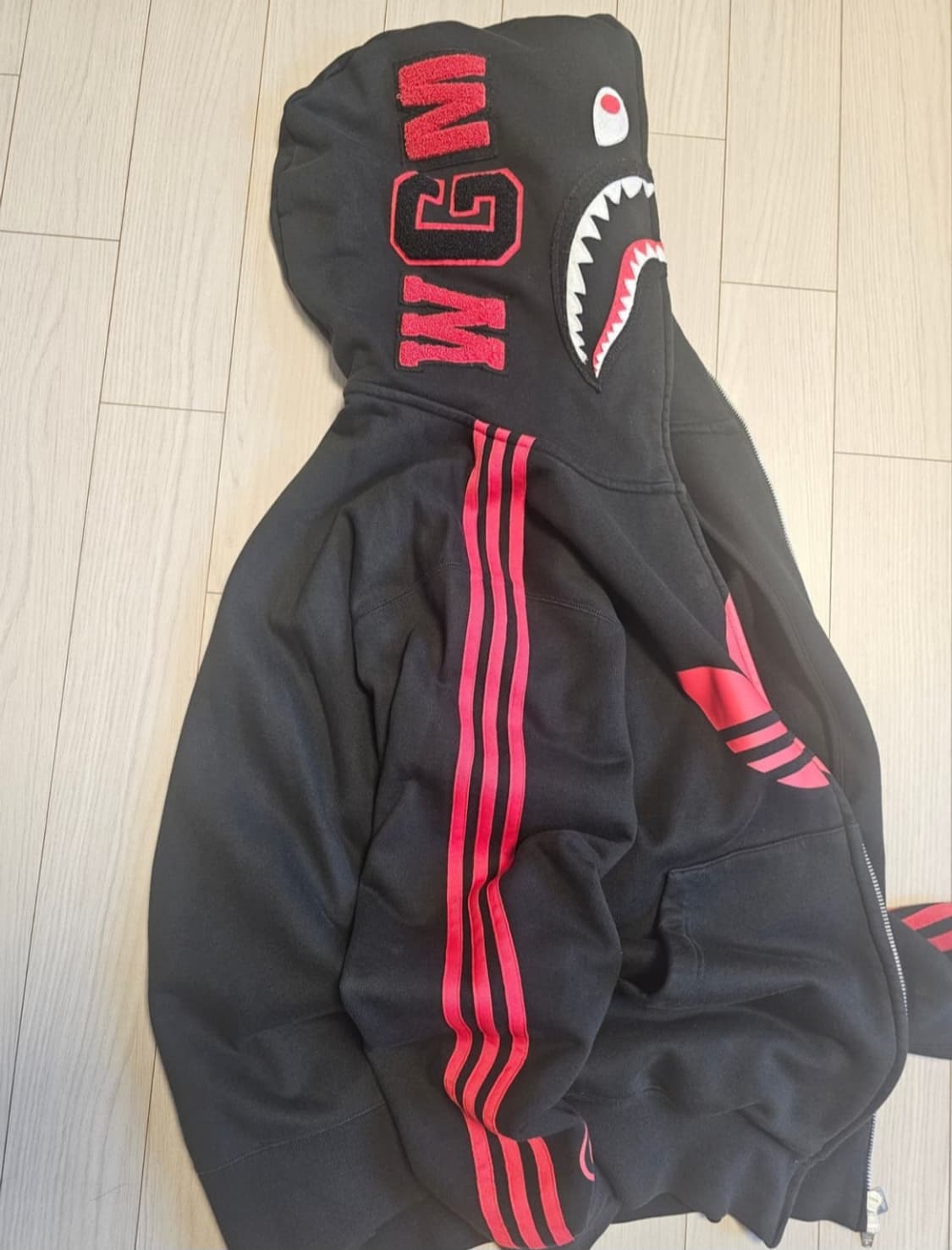 베이프 아디다스 후드 us L 한국 xl 상품이미지3