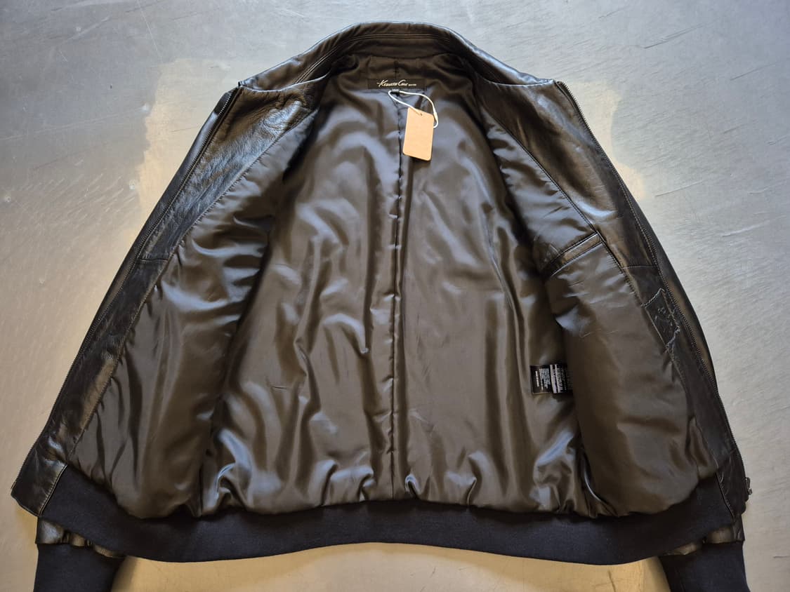 케네스콜 램스킨 가죽 봄버 상품이미지3