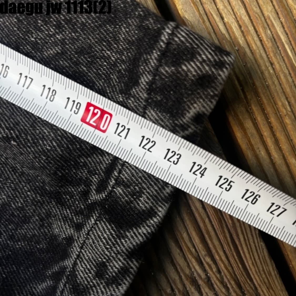 팔프롬왓 흑청바지 상품이미지10