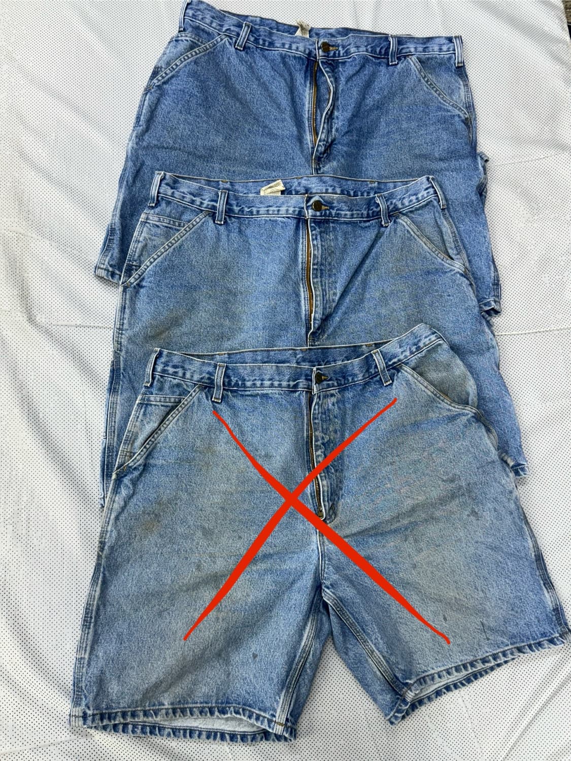 칼하트 데님 쇼츠 반바지 상품이미지1