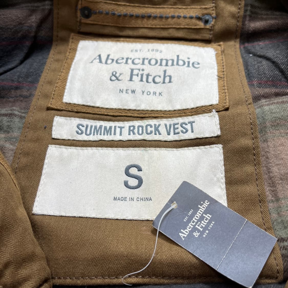 아베크롬비 Summit Rock Vest jpn 워크 자켓 집업(S) 상품이미지5
