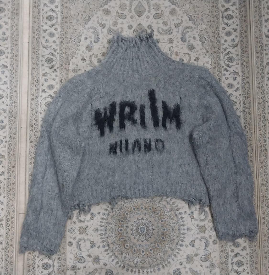WRIlM MILANO 터틀넥 크롭 니트 (77까지가능) 상품이미지1