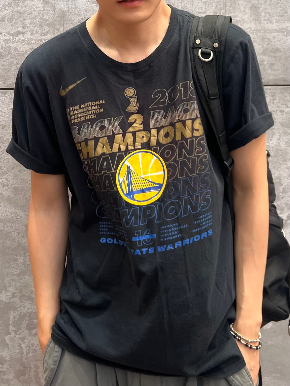 [Nike Golden State 2018 Champion Tshirt] 상품이미지4