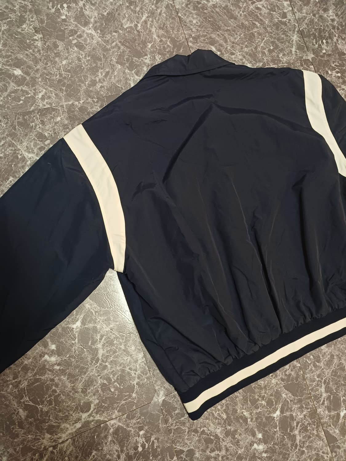 네이비 코치 자켓 (Saintpain)-오버핏 상품이미지8