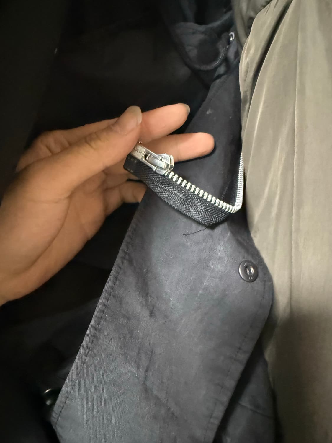 해칭룸 후드 탈부착 파카 3사이즈 상품이미지6