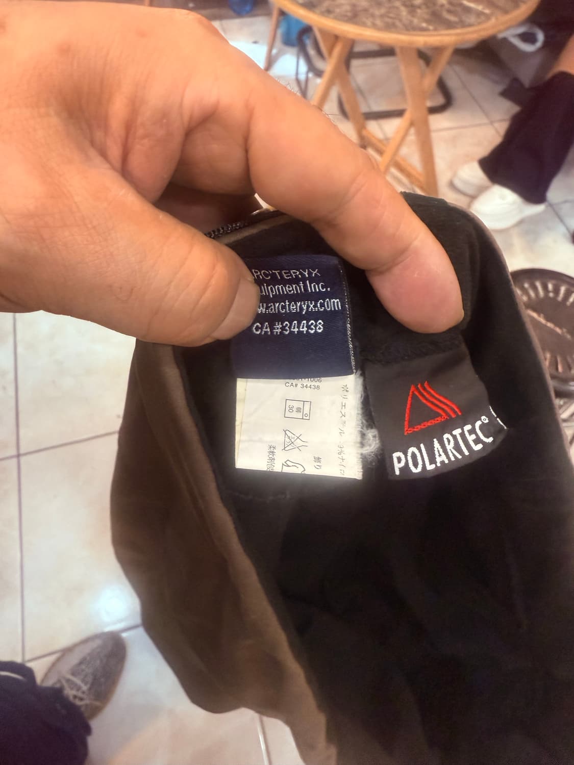 34 정품 아크테릭스 폴라텍 겨울바지 팝니다 상품이미지5