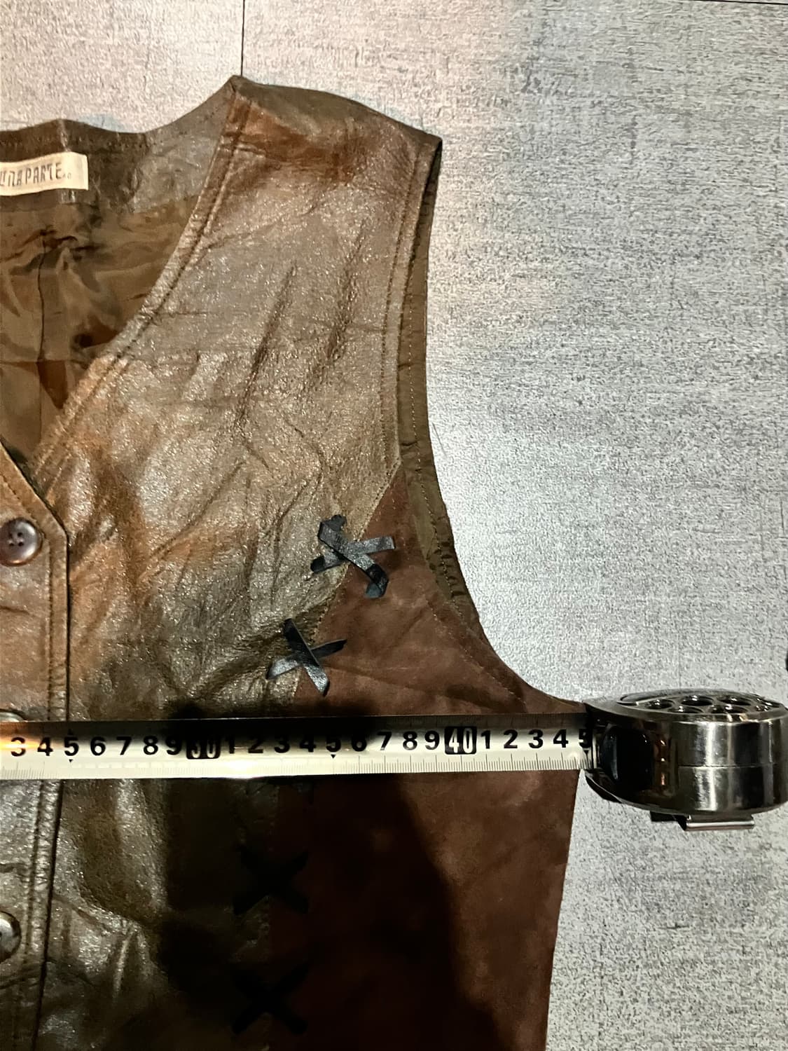 일본빈티지 Unaparte 오리엔탈펑크 긱시크 보헤미안 베스트조끼 상품이미지3