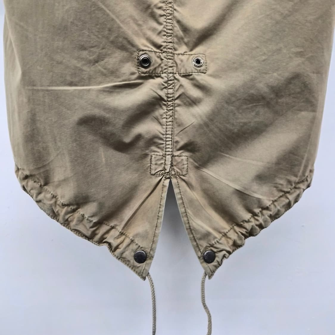 아비렉스 카키색 퍼 후드 야상 코드 남성 M 상품이미지9