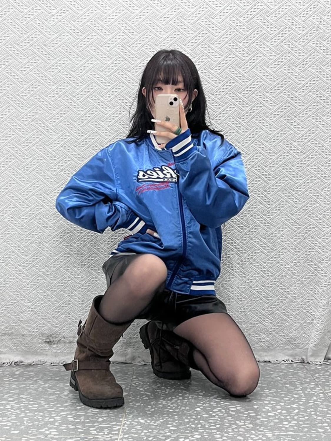 디키즈 올드스쿨 레트로 스타디움 바시티 자켓 L C10954 상품이미지1