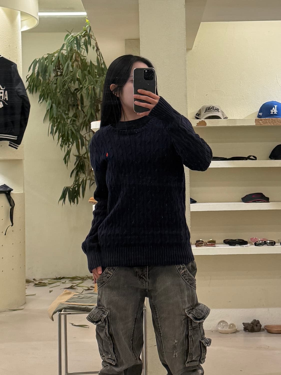 폴로 랄프로렌 케이블 니트 U440 상품이미지1