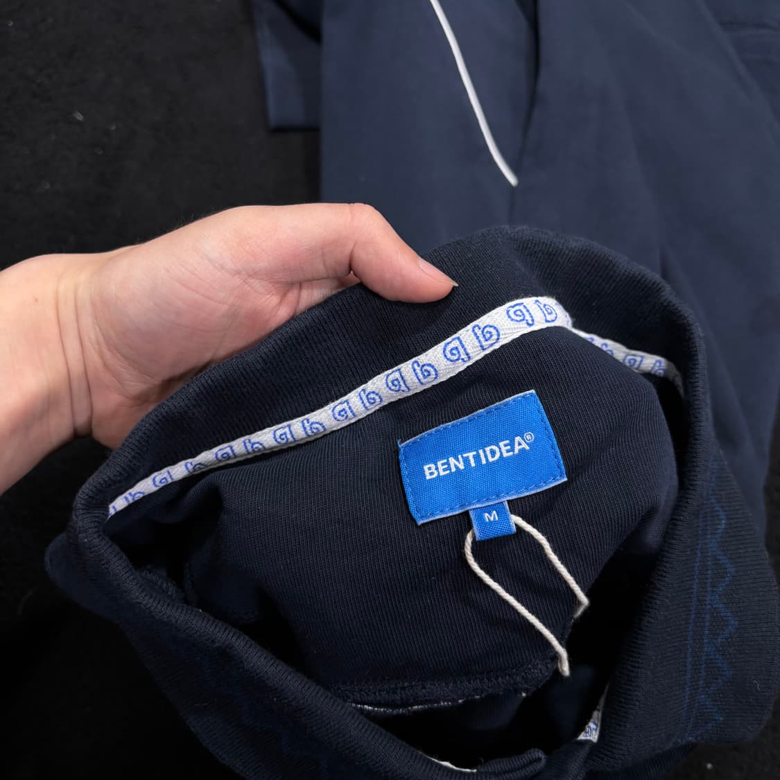 M BENTIDEA 다크네이비 사커 져지 맨투맨 상품이미지3