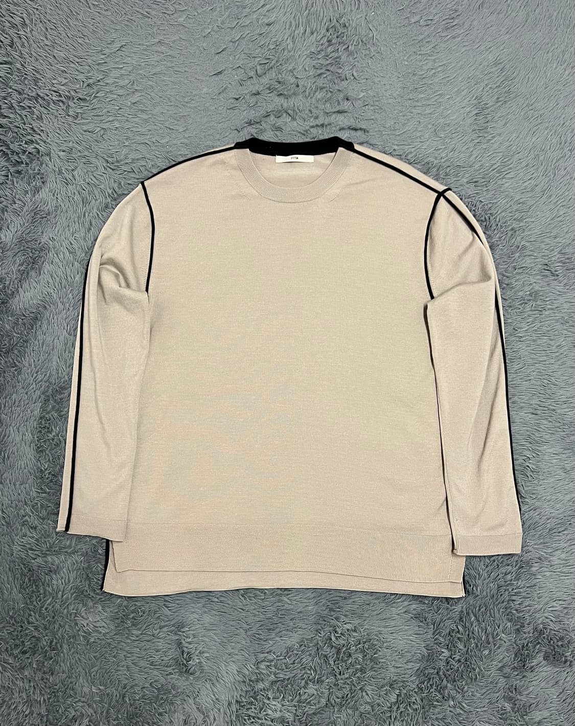 (정품) 시스템옴므 다크베이지 니트 100 상품이미지1