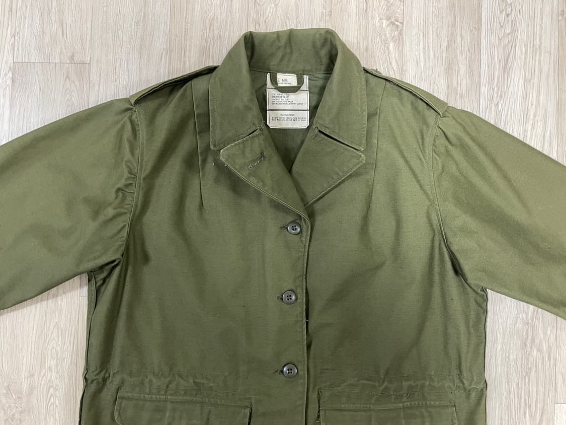 95) 70s 베트남전 미군 WMN'S 야상(데드스탁)RRL&LVC&폴로 상품이미지5