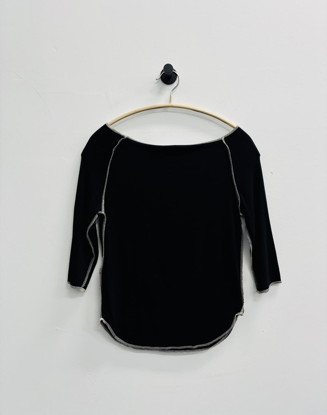 Cerric (세릭) Coffee 프린팅 오프숄더 티셔츠 상품이미지3