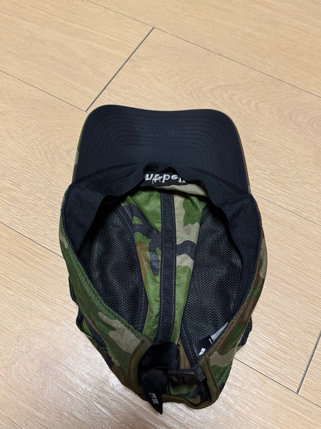 [L] 몽벨 카모플라주 와치 캡 그린 25ss 상품이미지3