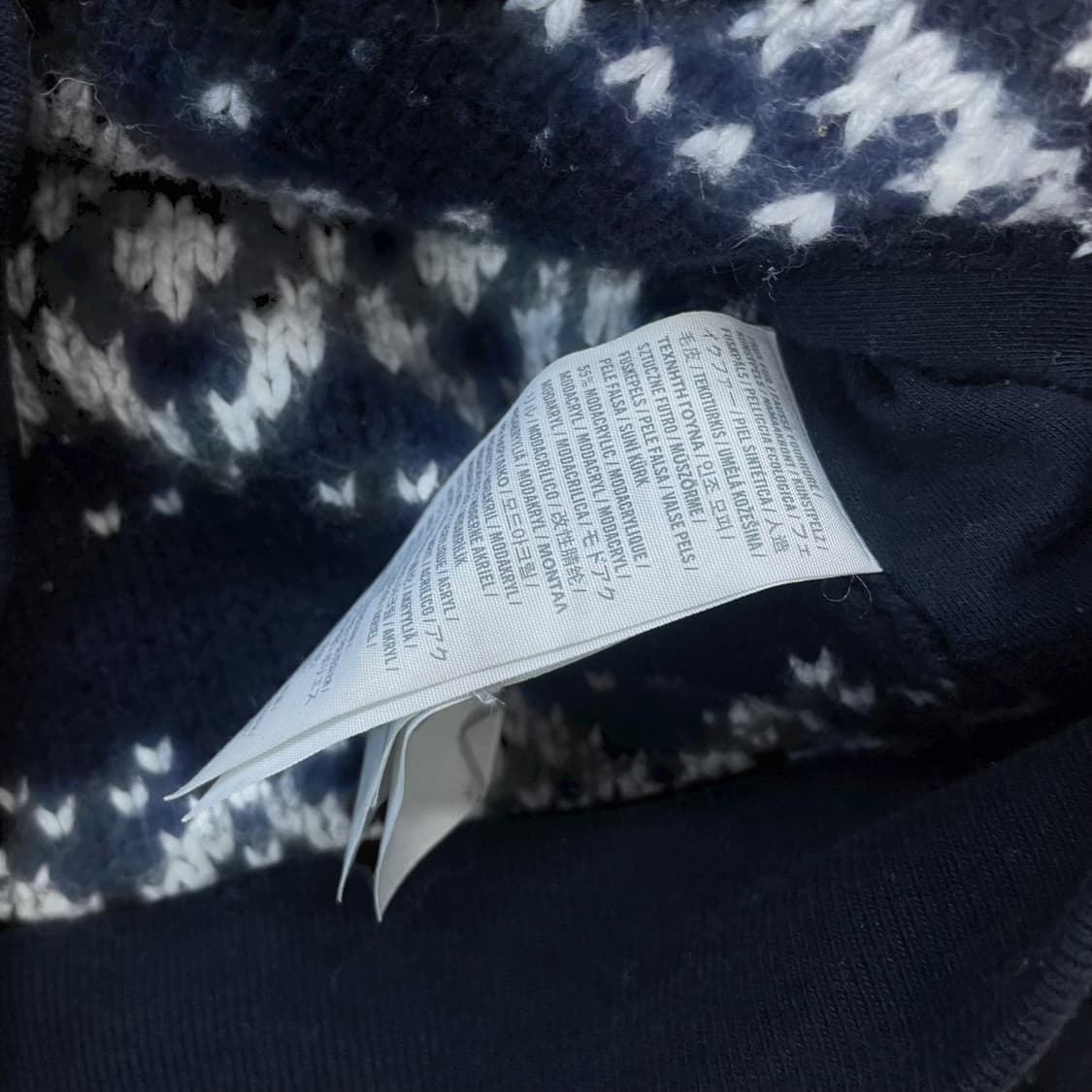 아베크롬비 울프죠 후드퍼 집업 네이비 상품이미지6