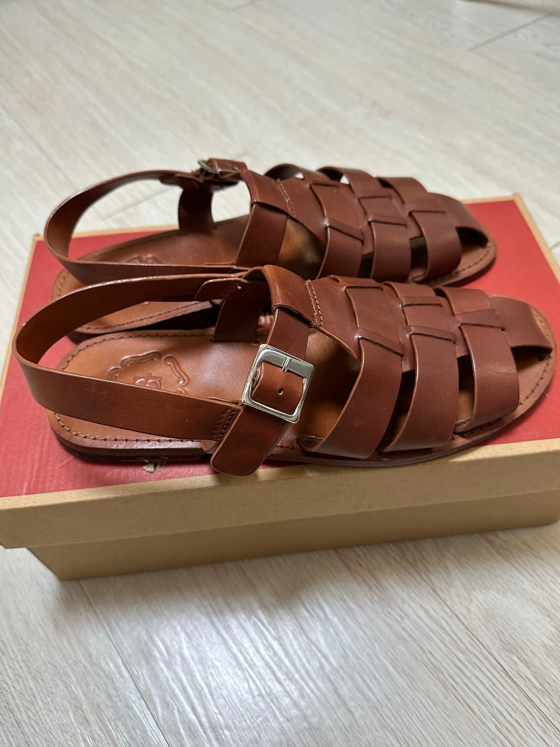 [UK7] Grenson 그렌슨 피셔맨 퀸시 카프 샌들 상품이미지3