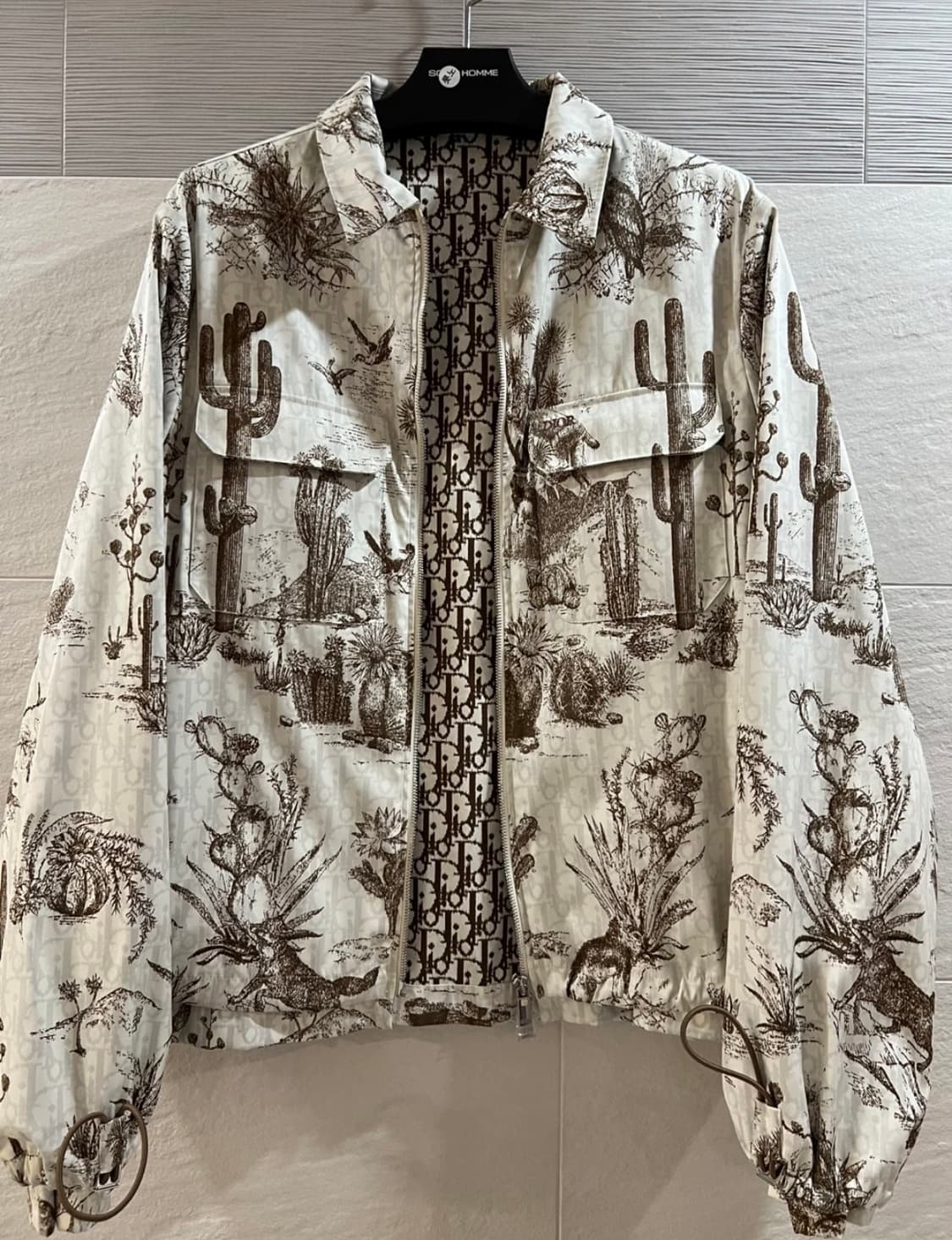 디올 x 캑터스 잭 블루종 48 사이즈 상품이미지1