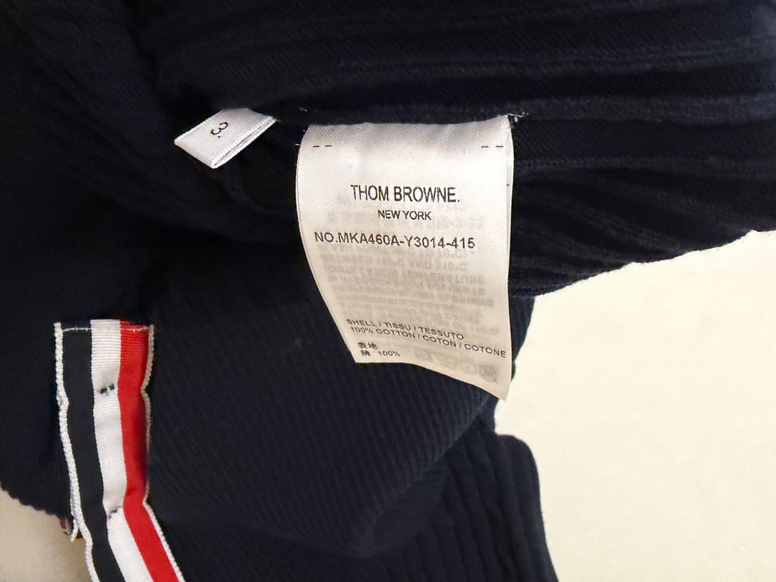 톰브라운 네이비 니트 상품이미지3