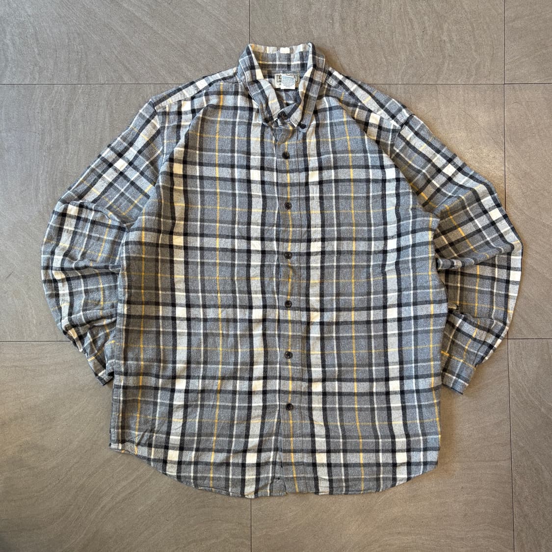 L.L.bean 엘엘빈 플란넬 셔츠 정품 체크 상품이미지1