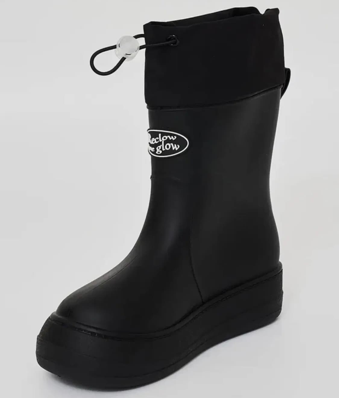 리끌로우 RAIN SHIRRING BOOTS 레인 부츠 상품이미지1
