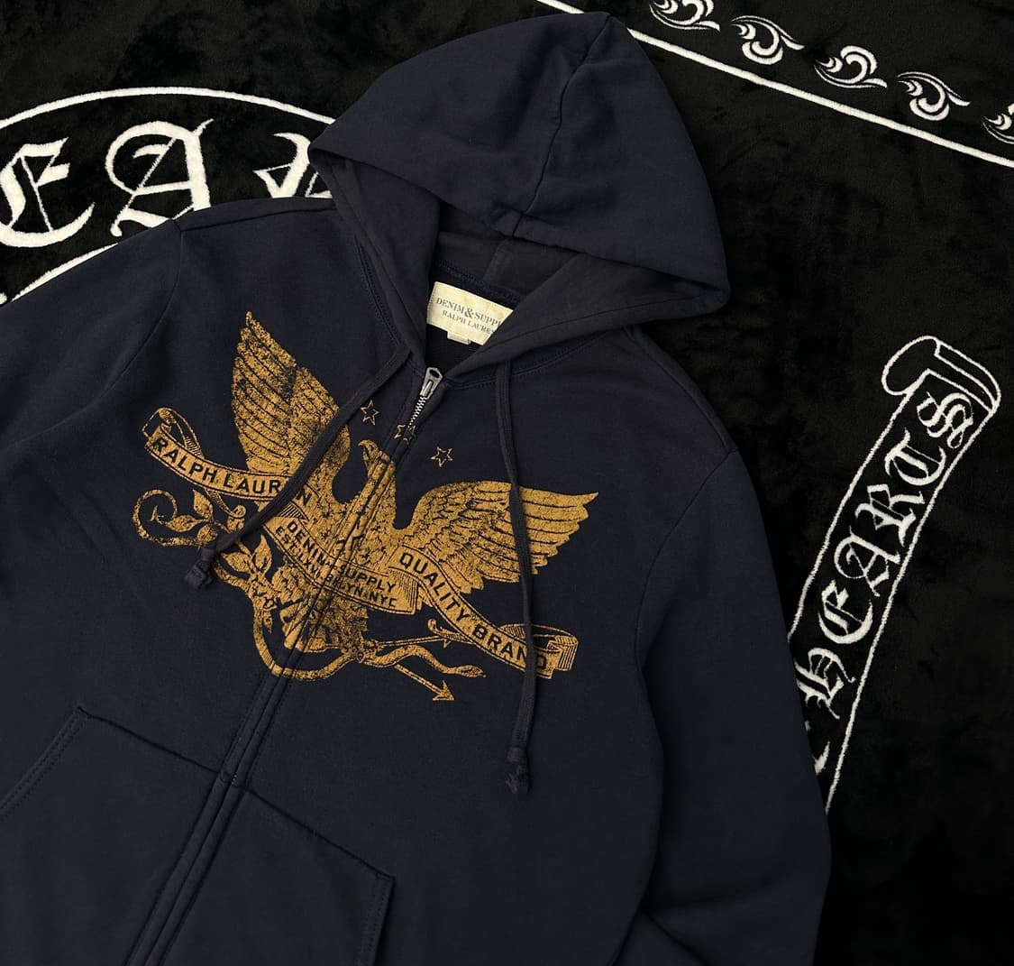 polo 폴로 데님앤서플라이 후드집업 M 상품이미지1