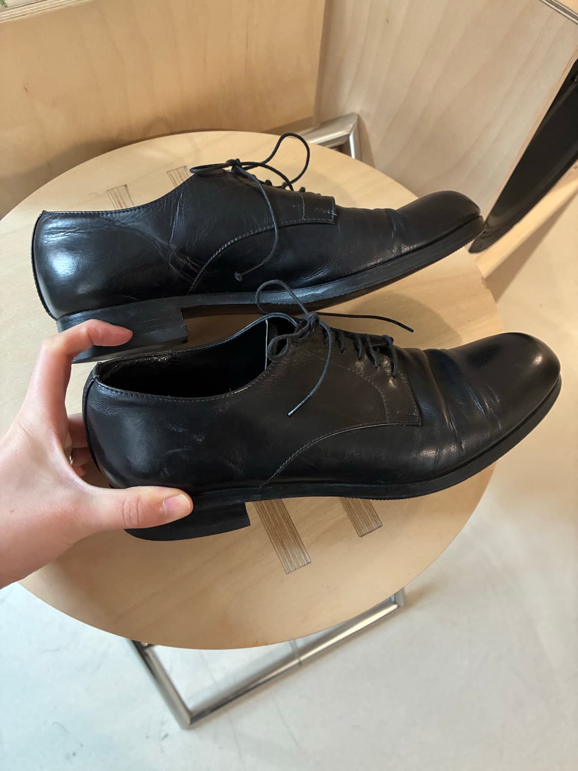 꼼데가르송 트리콧 구두 상품이미지5