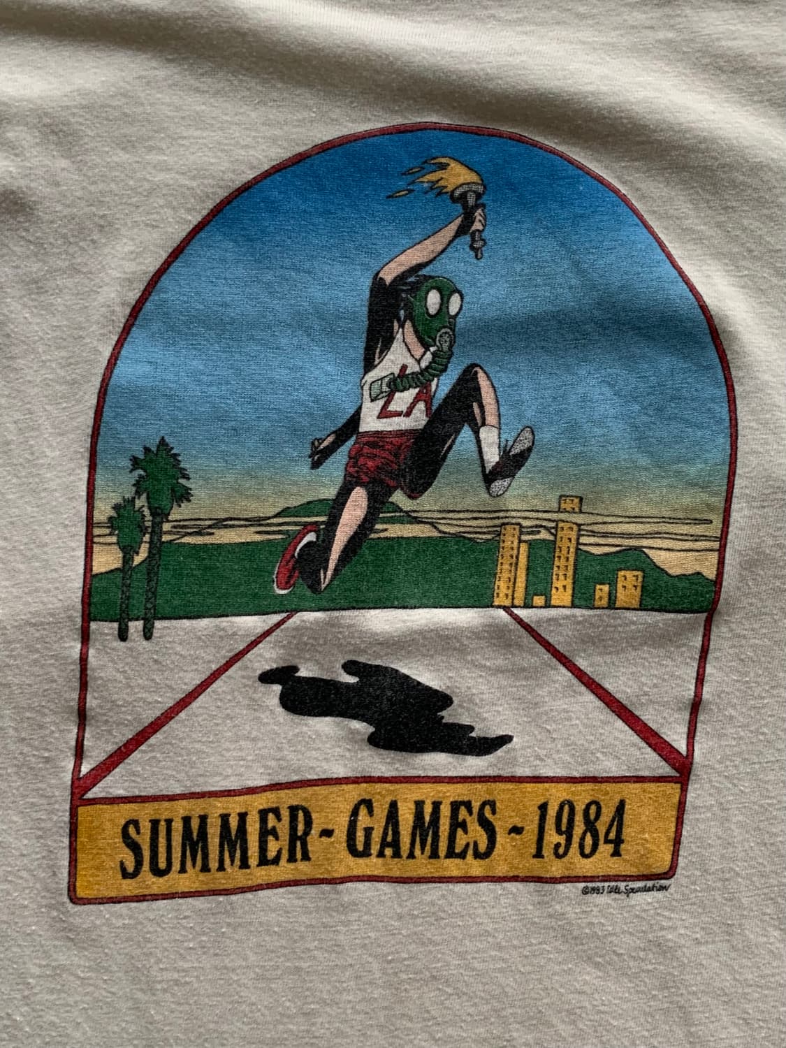 SUMMER GAMES 1984 유머 티셔츠 상품이미지2