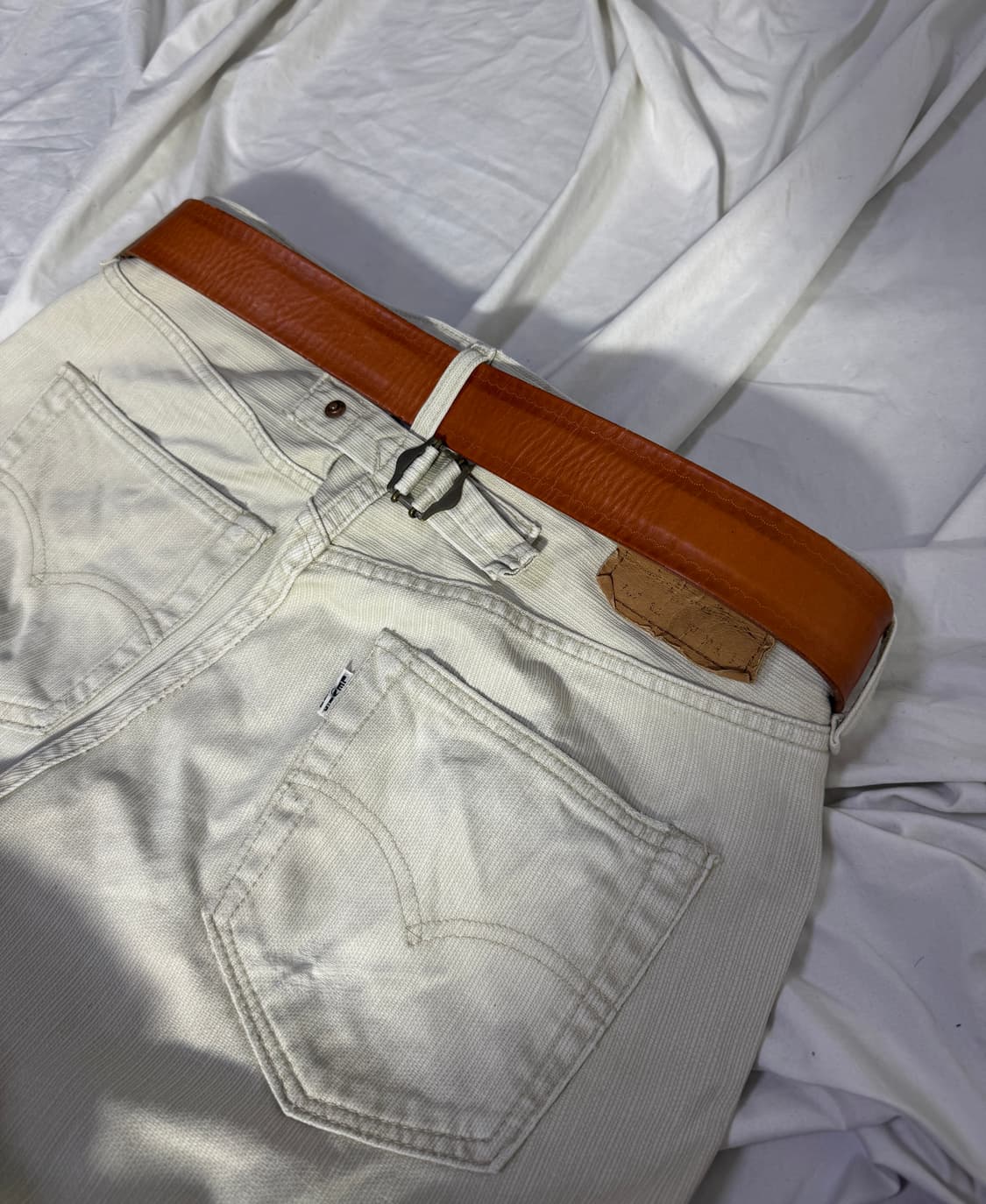 빈티지 에메랄드 스터드 웨스턴 버클 벨트 콘초 네이티브 아메리칸 상품이미지3