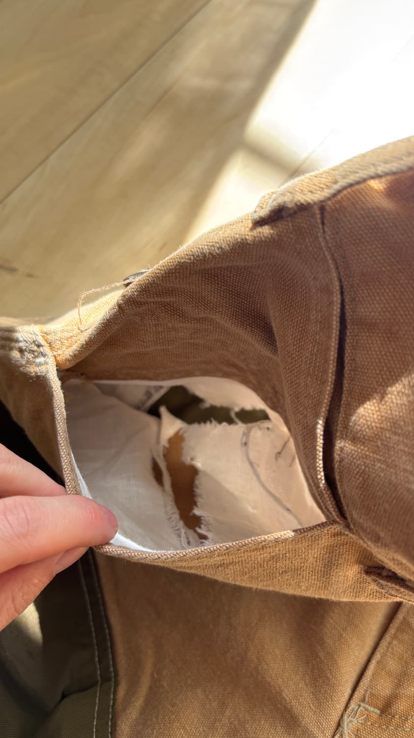 80s 칼하트 헌팅팬츠 상품이미지6