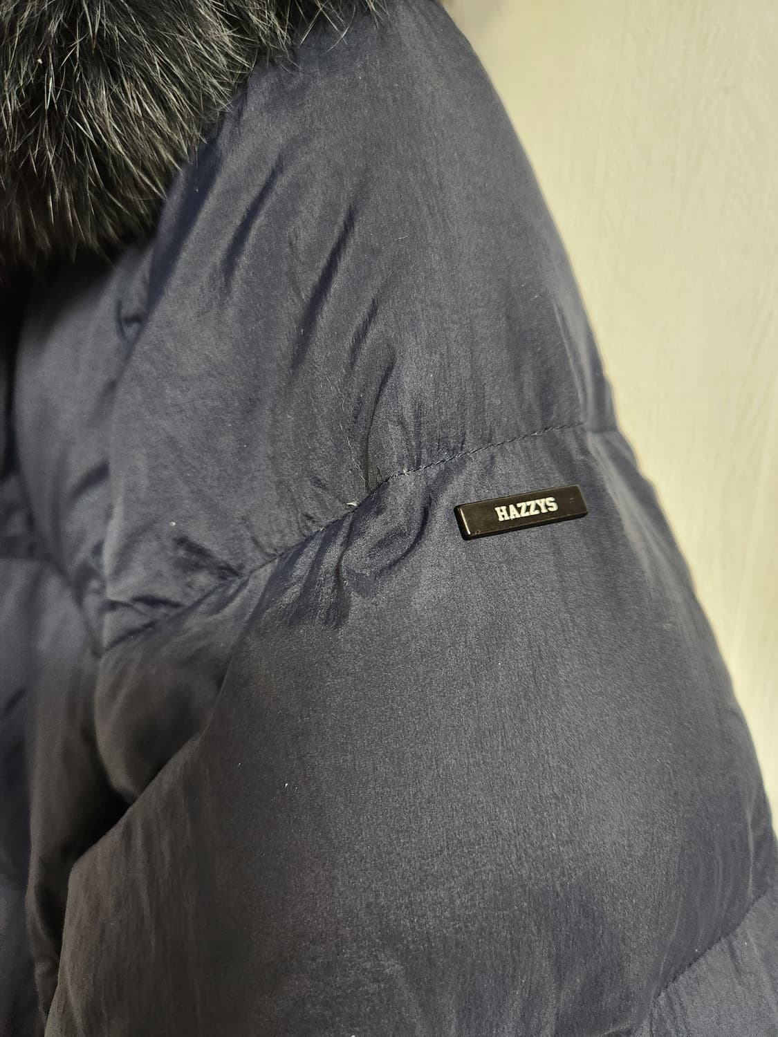 헤지스 네이비 다운 패딩 100(66~77) 상품이미지6