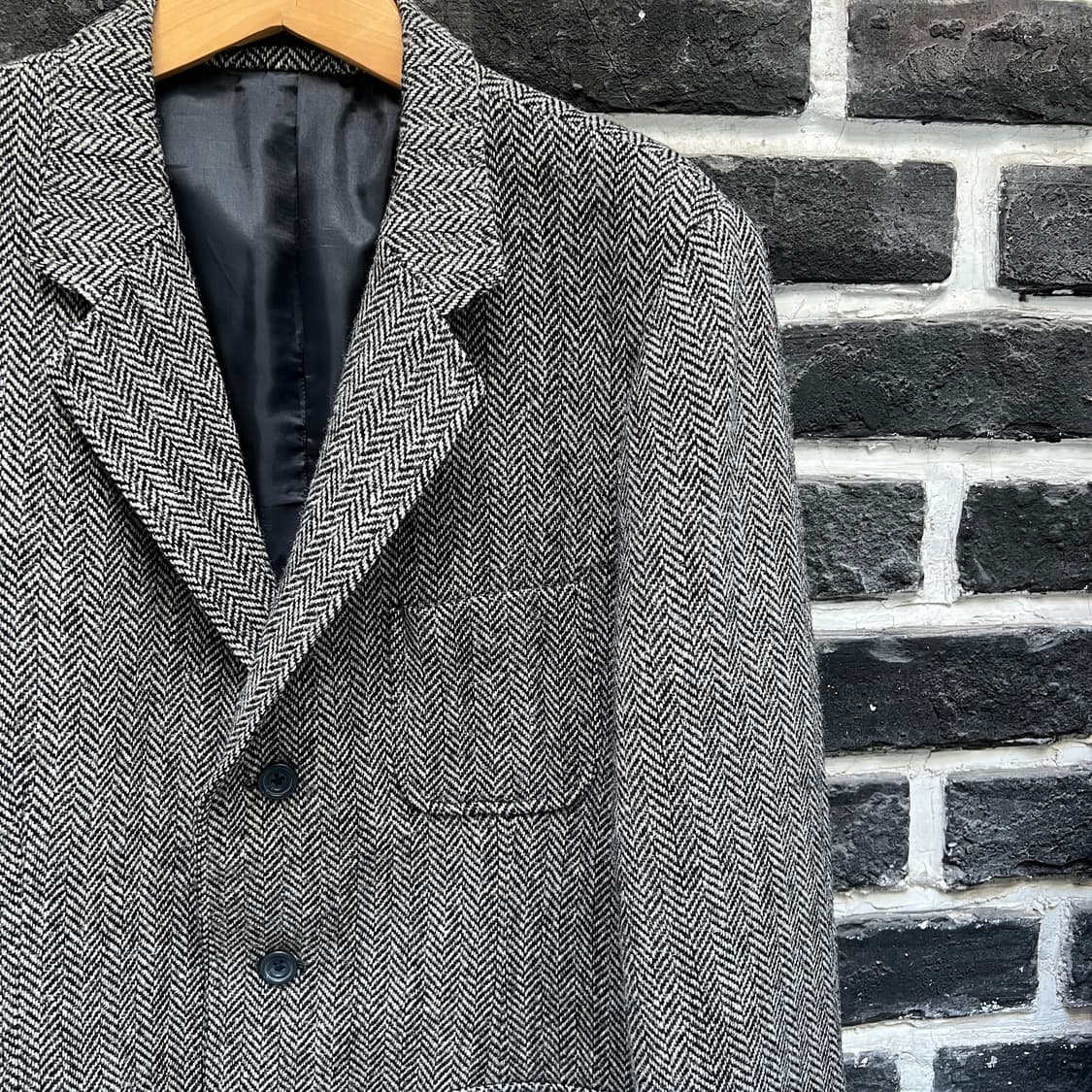 J.press 해리스트위드 헤링본 트위드 자켓 상품이미지3