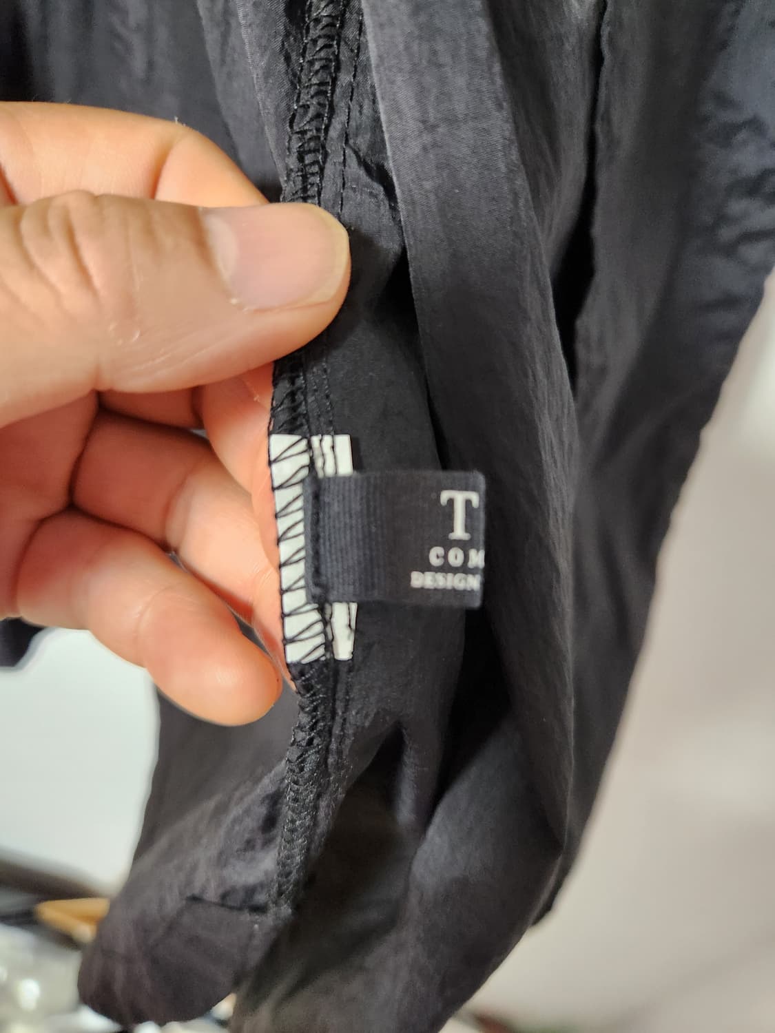 블랙  롱 바람막이. 간절기코트  F 상품이미지7