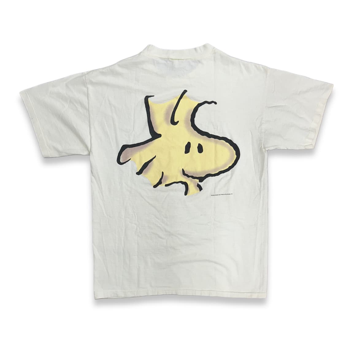 90s 피넛 우드스탁 카툰 티셔츠 L 상품이미지1