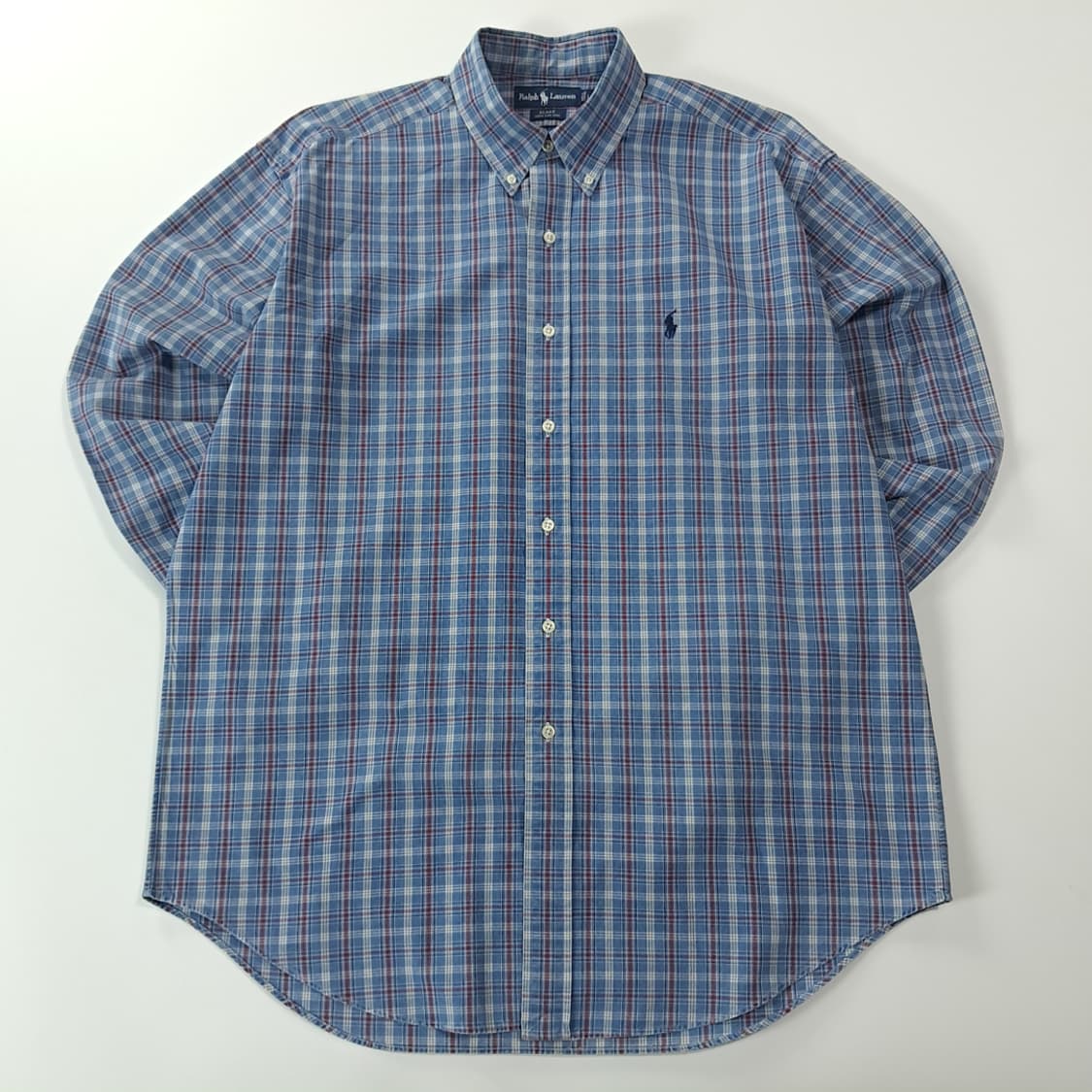CK288 L 폴로 90s 블레이크 클래식 멀티 플래드 체크 셔츠 남방 상품이미지1