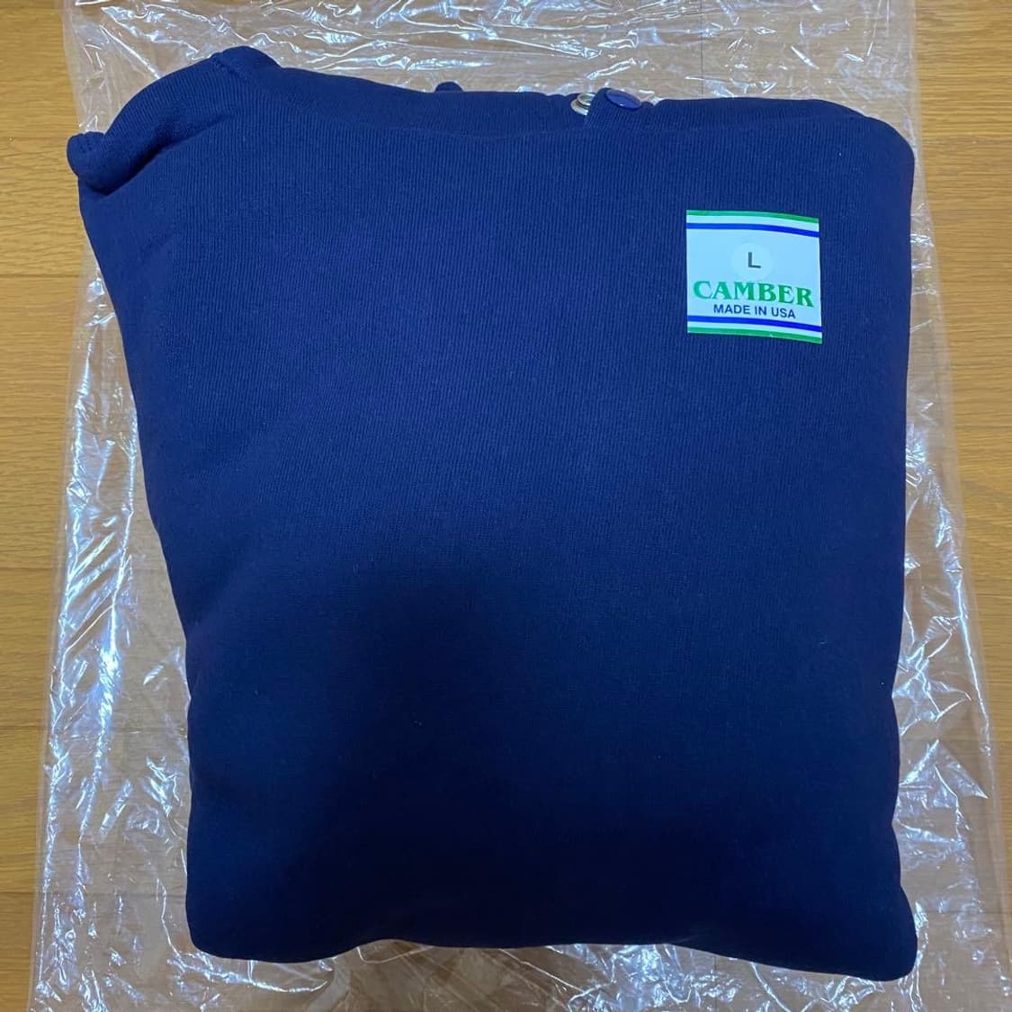 L 캠버 더블페이스 네이비 후드티 상품이미지2