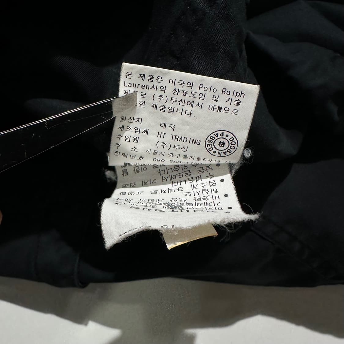 폴로 랄프로렌 코튼 후드 자켓 블랙 상품이미지8