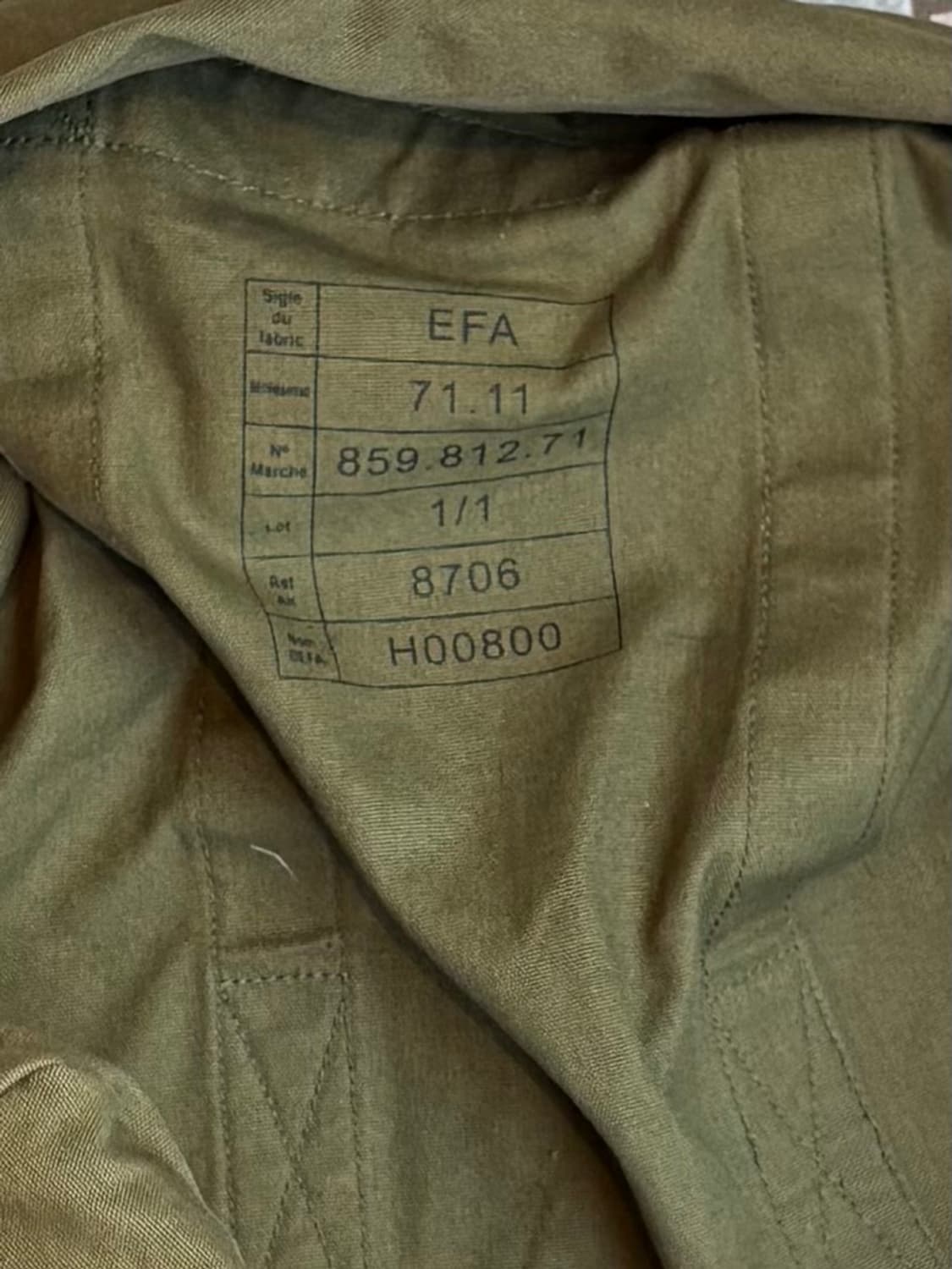 70s–80s French Military Canvas Bag 상품이미지5